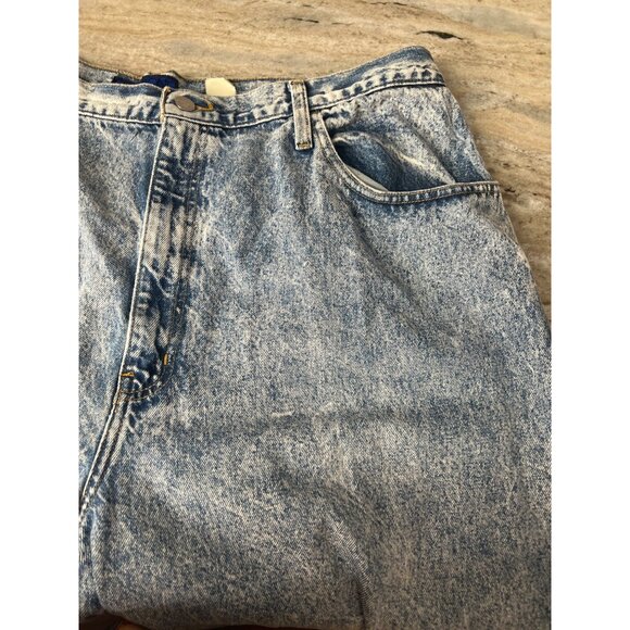 Sasson Modern Basics Acid Wash 80’s Mom Jeans Super High Waist Size 26W Women’s - Picture 3 of 10